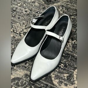 Seychelles Women's Cream Mary Jane Flats